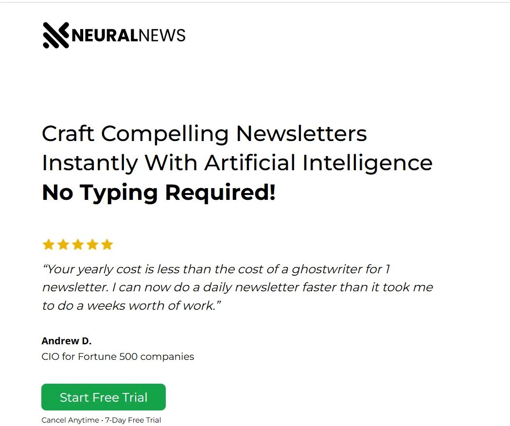 Neural Newsletters