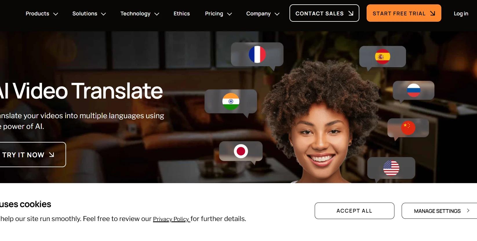 D-ID Video Translate