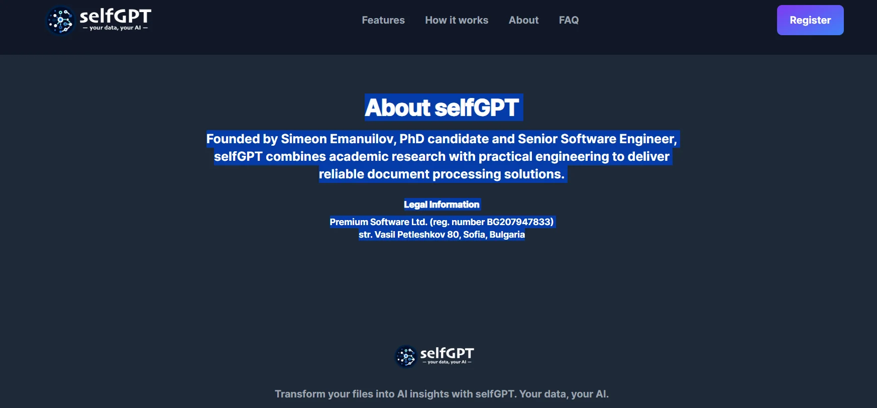 selfGPT