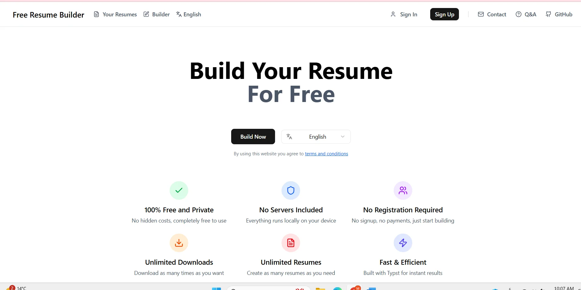Resume Builder Free