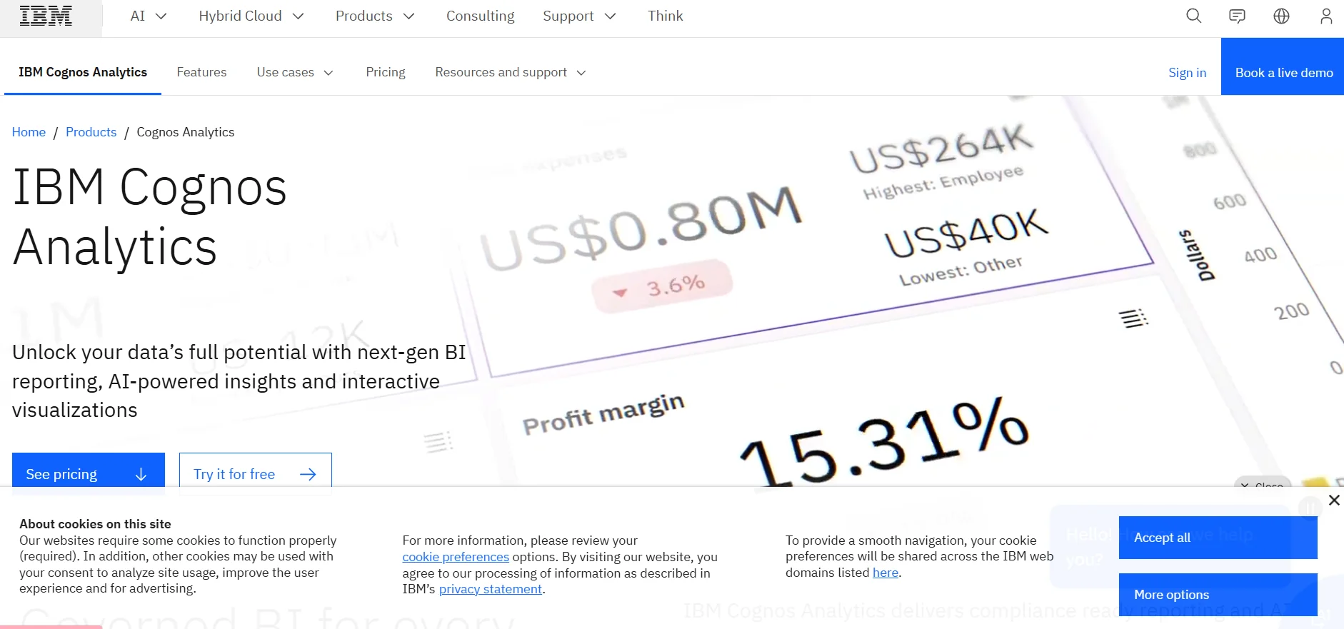 IBM Cognos Analytics