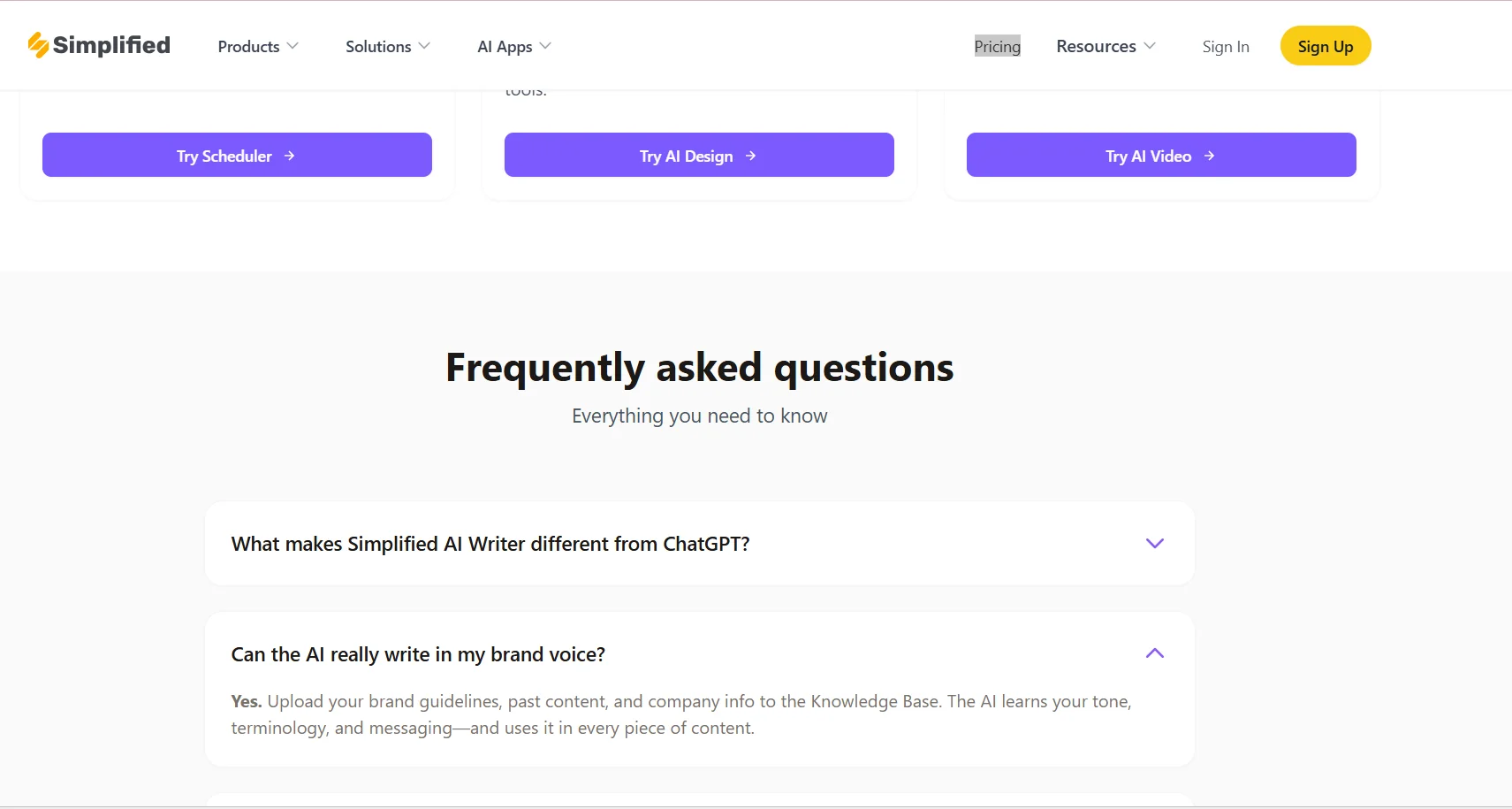 Simplified AI Platform