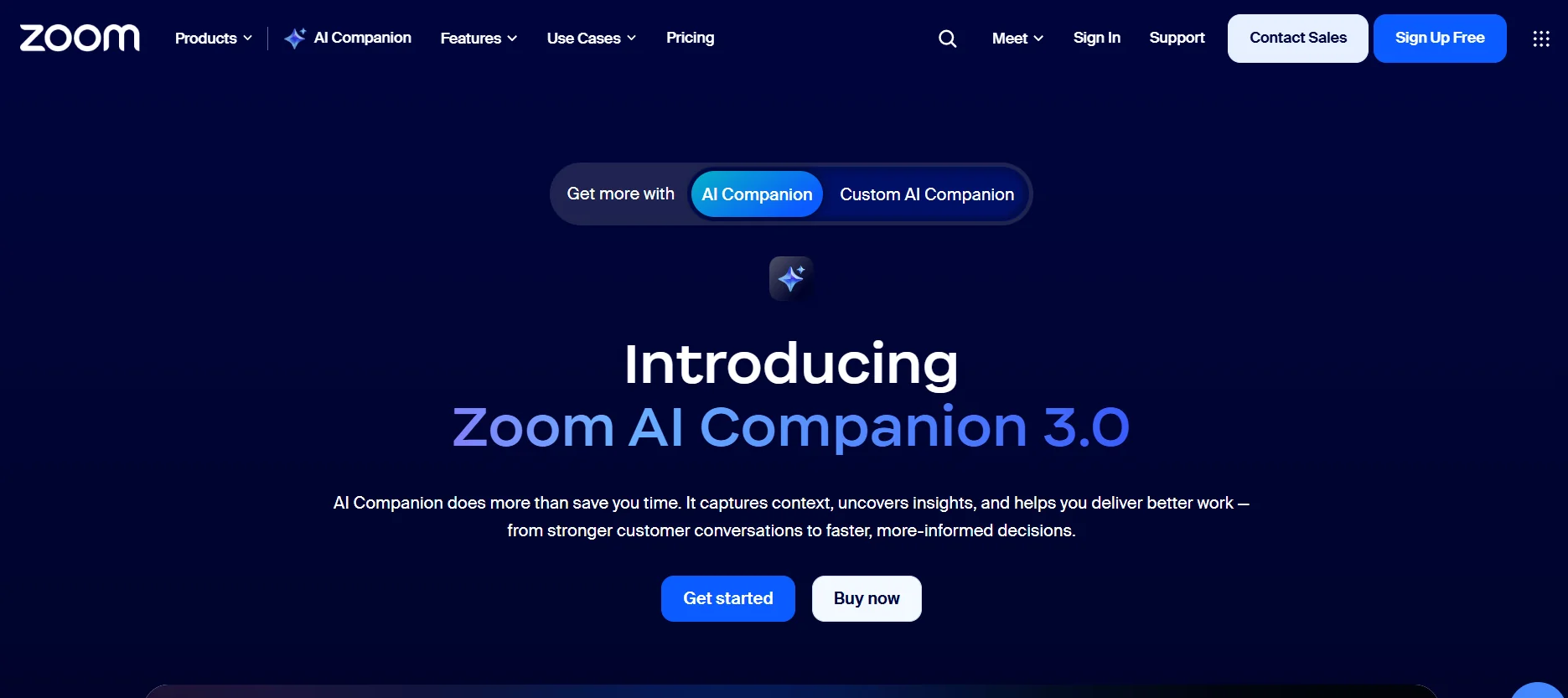Zoom AI Companion 3.0
