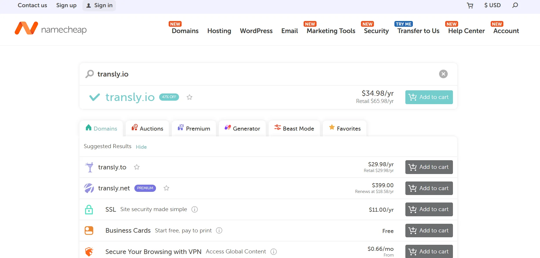 Namecheap