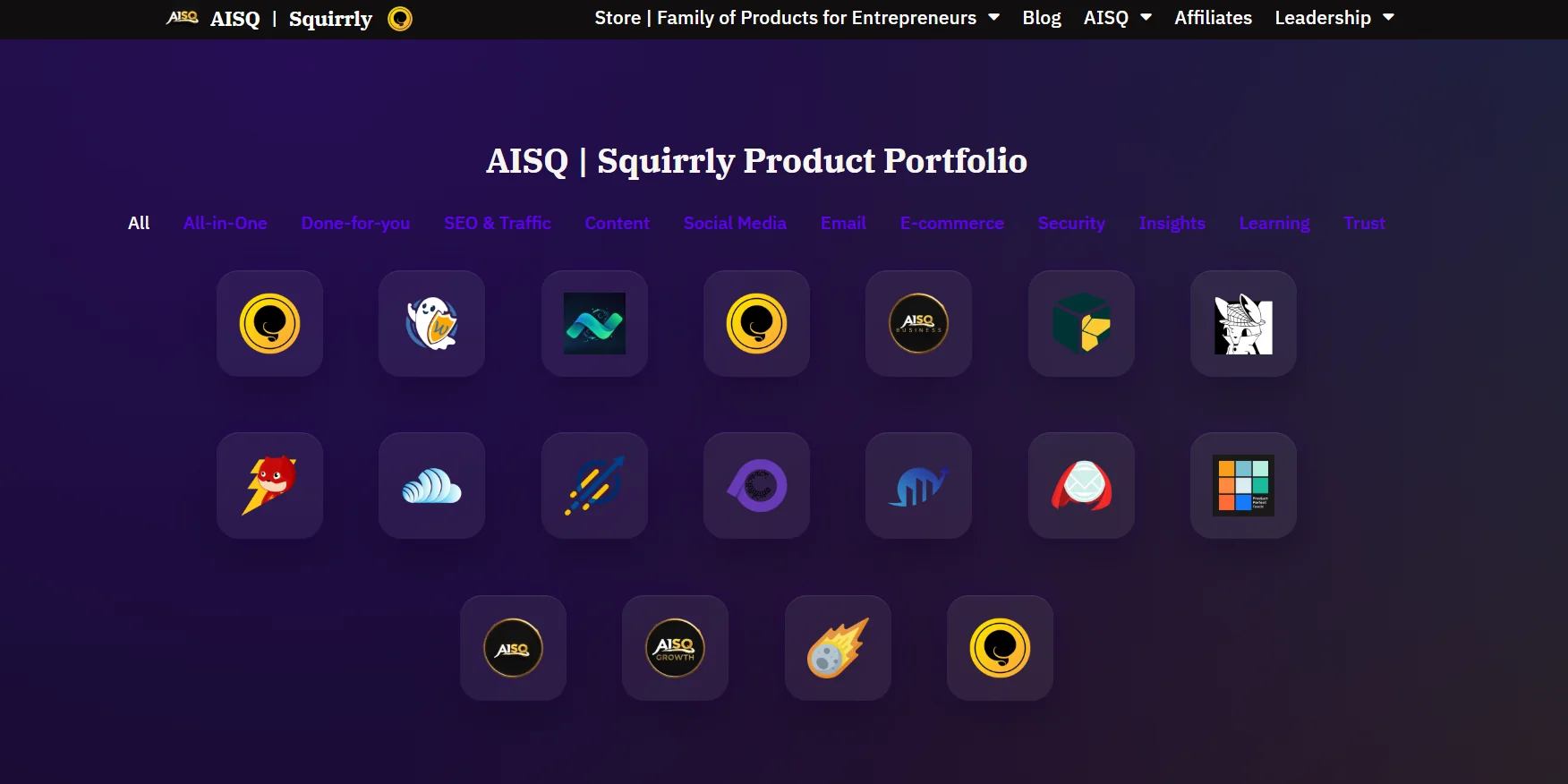 AISQ | Squirrly