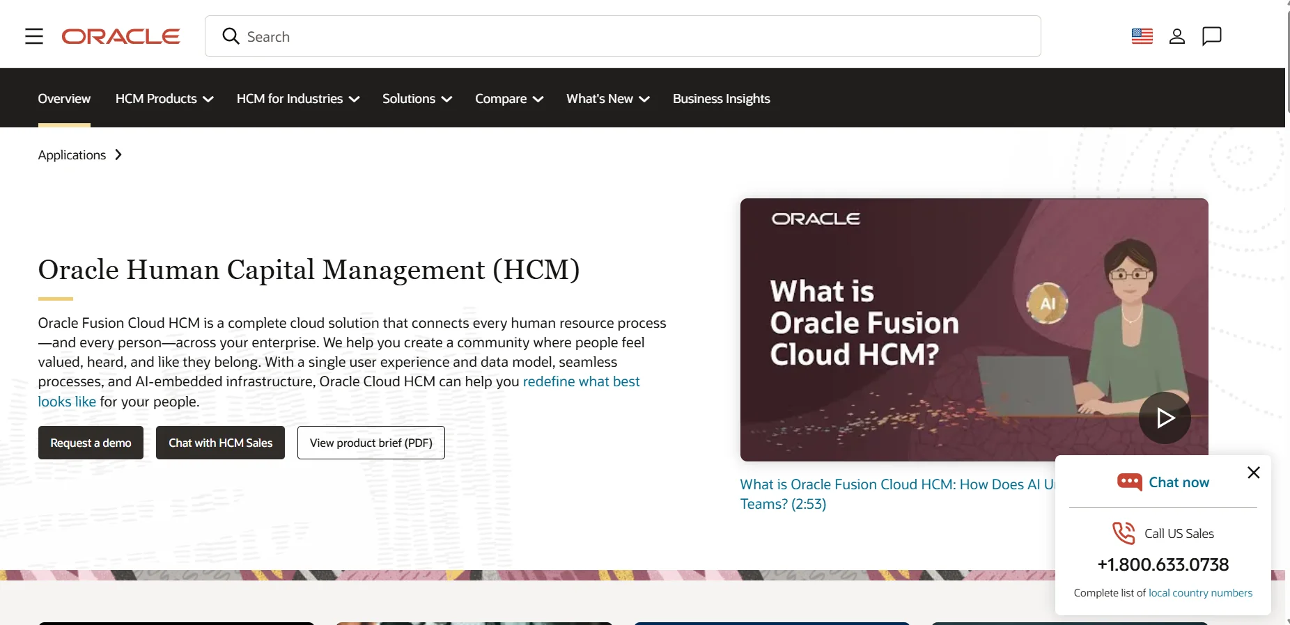 Oracle Fusion Cloud HCM