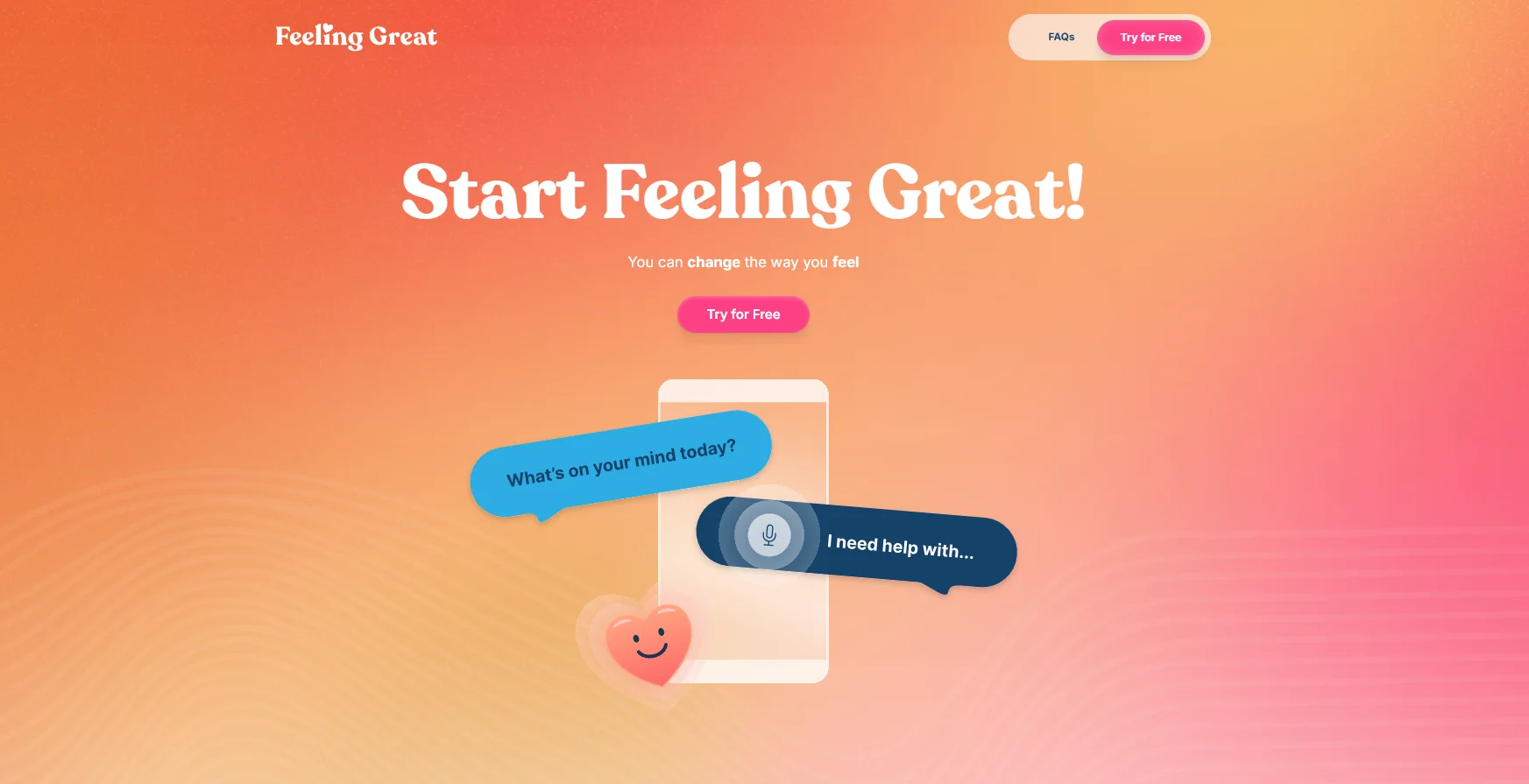 Feeling Great app